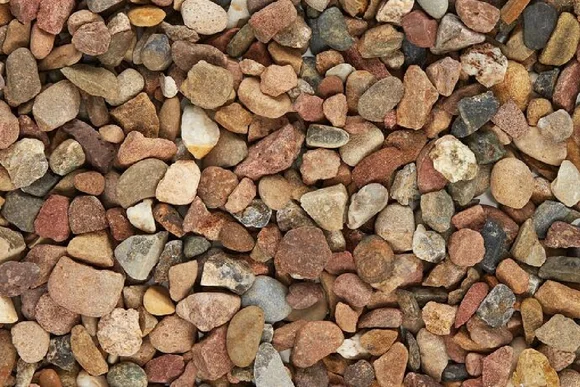 Eine Nahaufnahme von Kieselsteinen.